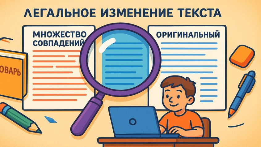 Как пройти антиплагиат: 10 легальных способов повысить оригинальность