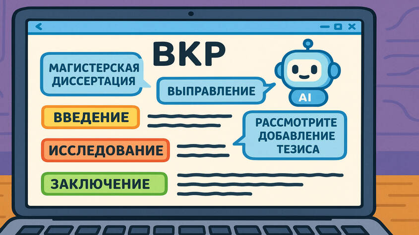 Как написать ВКР с помощью нейросети?