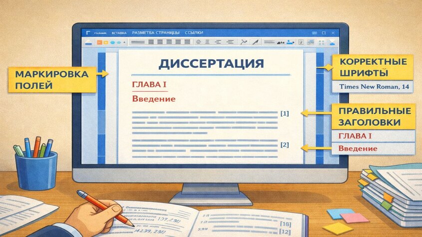 Требования к оформлению магистерской диссертации в 2025 году