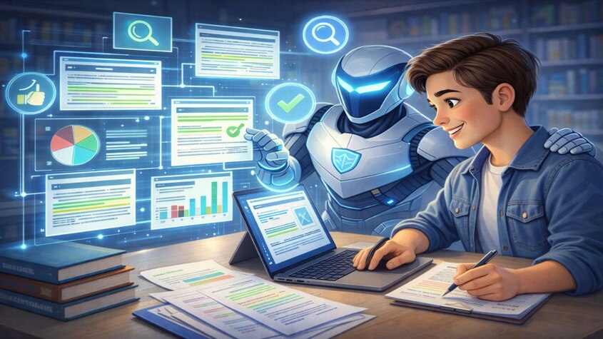 Нейросети для студента в 2026: легальное использование ИИ для поиска литературы и анализа данных