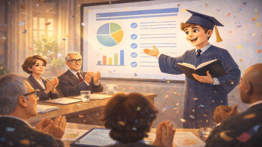 Гайд для выпускника 2026: пошаговый план написания диплома (от выбора темы до защиты)