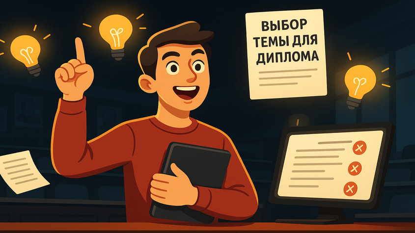 как выбрать тему диплома