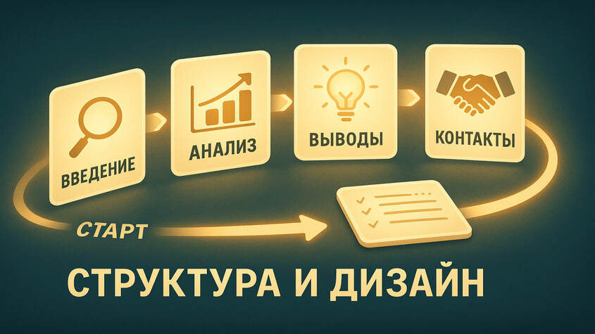 Как сделать презентацию для защиты курсовой работы: структура и дизайн