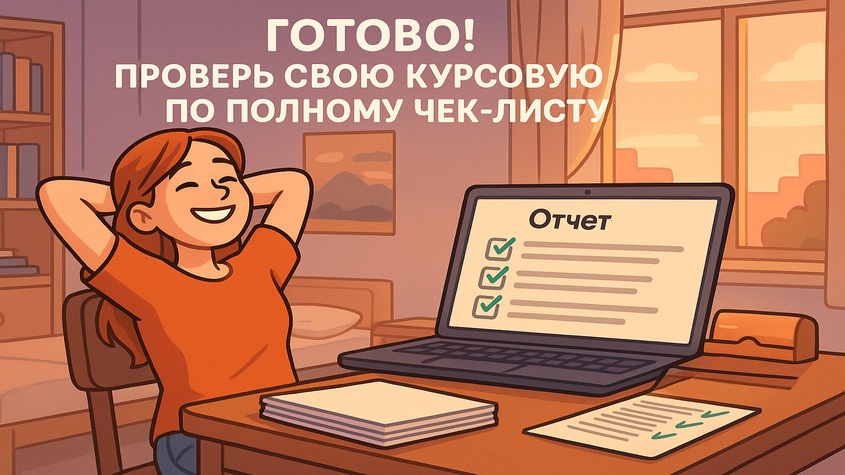 как проводить вычитку курсовой работы