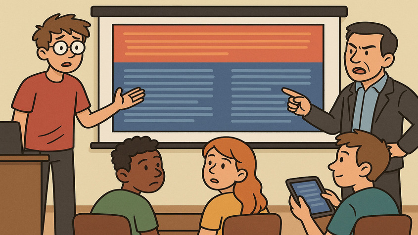 ошибки в презентациях