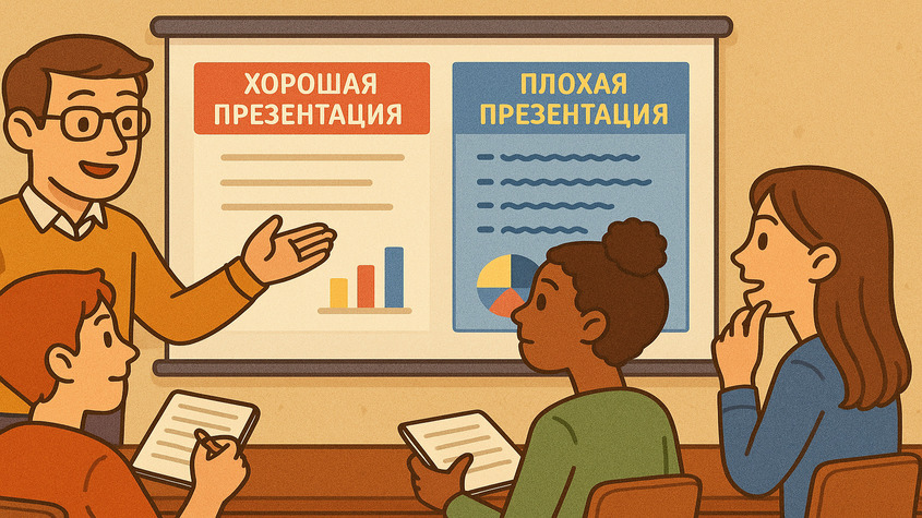 как сделать презентацию правильно?