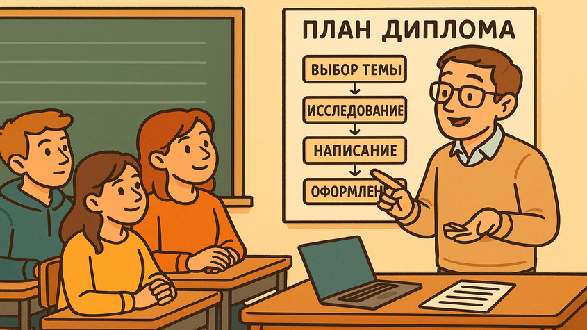 как правильно оформить диплом