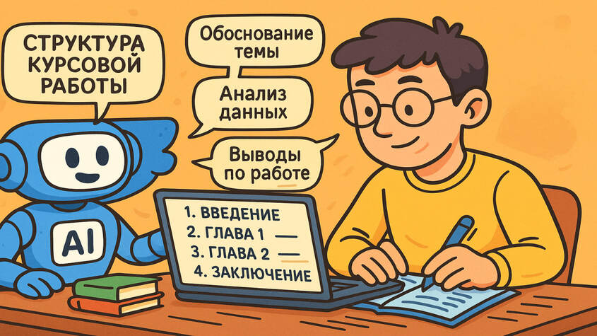 Как написать курсовую с помощью нейросети: помощь от ChatGPT