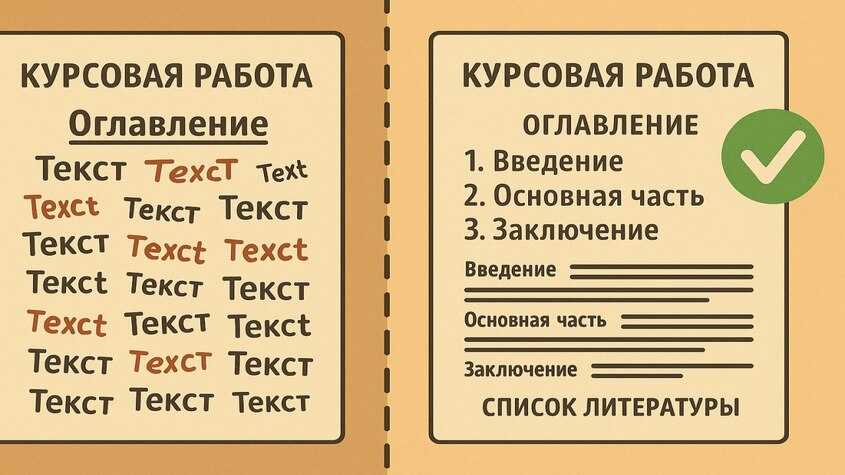Главные ошибки при написании курсовой: чек-лист для самопроверки