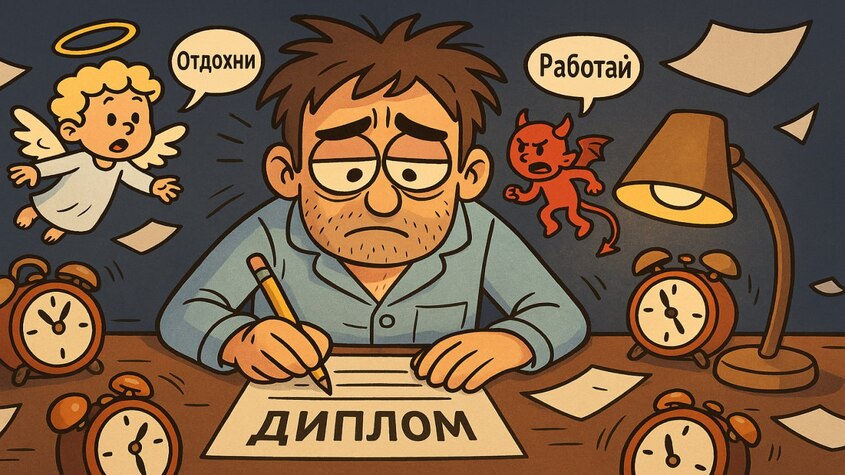 Что делать, если не успеваешь написать дипломную работу в срок