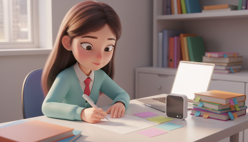 разбивка диплома на шаги: план, чек-лист и таймер для концентрации