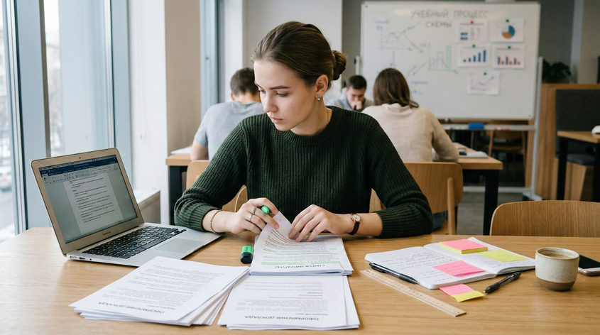 как оформить доклад для вуза