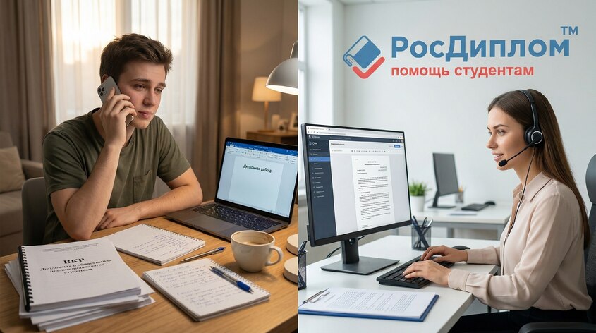 Где получить помощь с дипломом, ВКР и курсовой — почему студенты выбирают Росдиплом