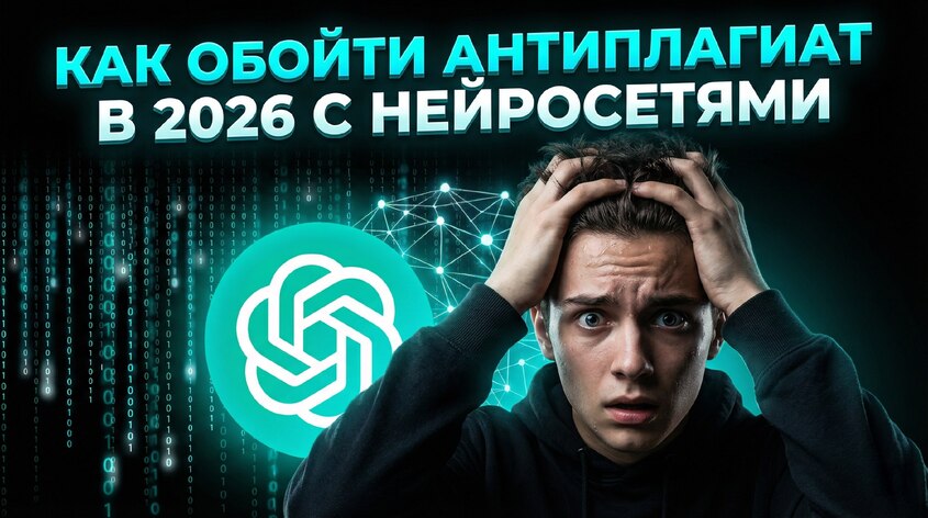 Антиплагиат в 2026 году: как обойти проверку с нейросетями